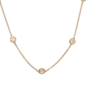 Diana M. Jewels Fine Jewelry 14K 0.70 Ct. Tw. Diamond Necklace