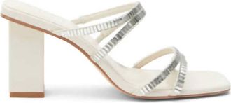 Matisse Footwear Womens Aria Heeled Sandals In White