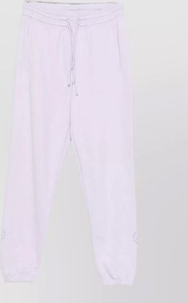 adidas by Stella McCartney cotton sweatpants trousers elastic cuffs pockets