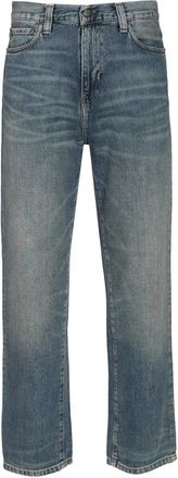 Carhartt Work in Progress Aaron Pant - Heren - Regular Fit Jeans - Blauw - W34 - Katoen - Jeans