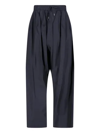 Vivienne Westwood Black Cotton Wide-Leg Pants