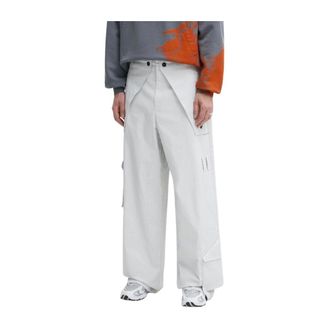A-Cold-Wall* A-Cold-Wall, Broeken, Heren, Wit, L, Katoen, Overlay Cargo Pant