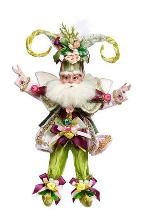 Mark Roberts Cabbage Rose Fairy, Small in Pistachio Green at Nordstrom