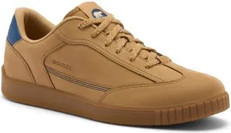 Sorel Ona Drift LX Leather Sneaker in Caribou Buff/carbon at Nordstrom, Size 11.5