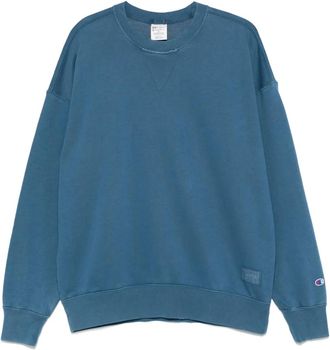 Champion Felpa con applicazione - Blu