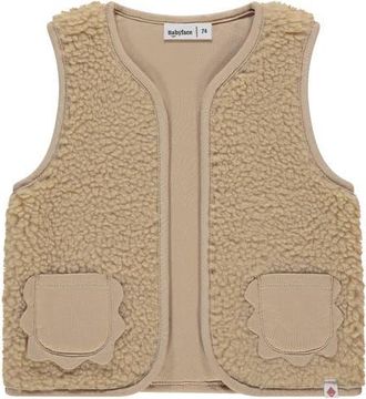Babyface Soft Fleece Vest in Nude at Nordstrom, Size 12M