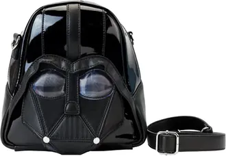 Star Wars Loungefly Helm Darth Vader Kruisbody Tas (Zwart)