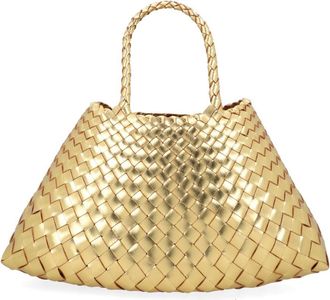 Dragon Diffusion Santa Croce Woven Leather Handbag