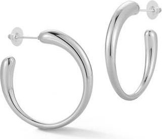 Glaze Jewelry Statement Hoop Earrings in Silver at Nordstrom Rack