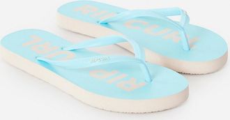 Rip Curl Womens Rip Curl Womens Classic Flip Flops - Blue - Size: 5
