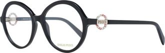 Pucci Zwarte ronde optische monturen - Dames - Brillen - Zwart - ONE Size - Accessoires
