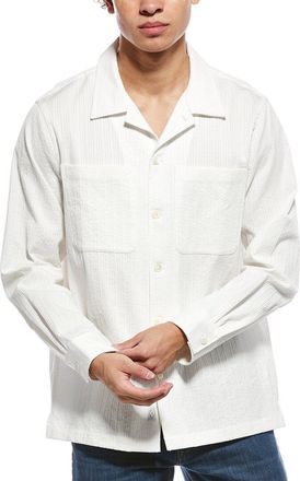 Todd Snyder Todd Snyder Textured Stripe Overshirt