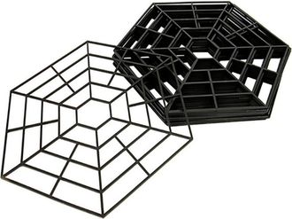 OEM 20 Piezas De Red Protectora De Pl&aacute;stico Pp Para Estanques, Malla Hexagonal Ligera Y Resistente Para Proteger Los Peces