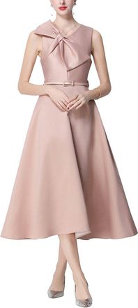 Kaimilan Solid Midi Dress