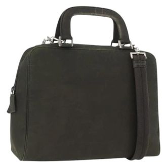 Prada Pre-owned Vintage Nylon Handtas - Dames - Vintage Handtas - Groen - ONE Size - Nylon - Vintage