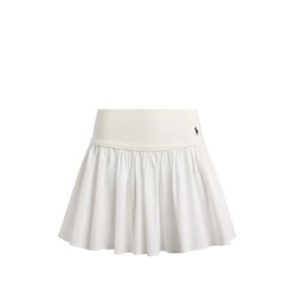 Ralph Lauren Lila Logo-waistline Skirt