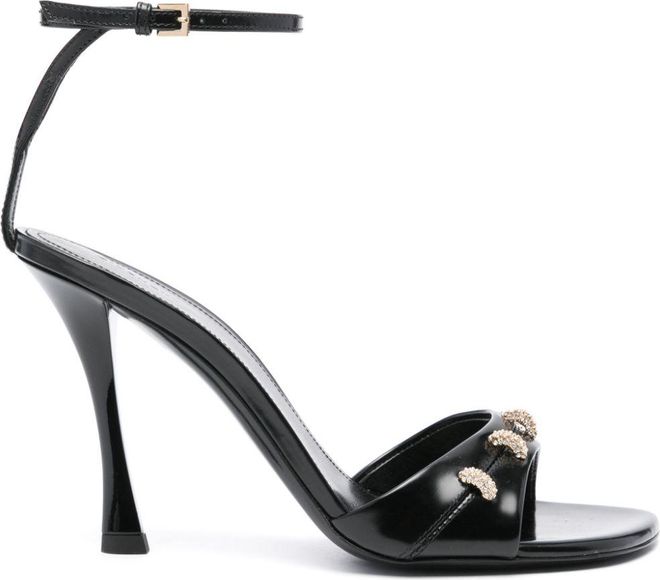 Womens 100Mm Crystal-Embellished Sandals