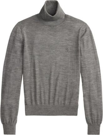 Polo Ralph Lauren Truien - Dames - Coltruien - Grijs - S - Truien & Vesten