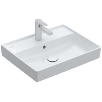 Villeroy & Boch Villeroy&boch - Lavabo Collaro, 600 X 465 Mm, Con Rebosadero, Sin