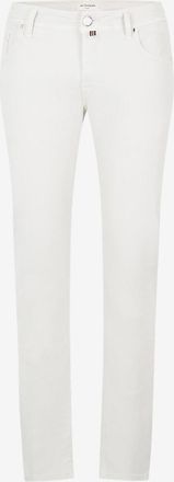 Jacob Cohen Schlanke Jeans aus Leinen