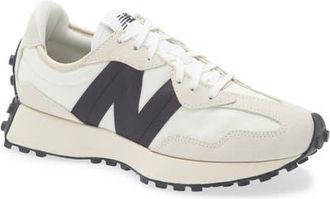 New Balance 327 Sneaker in White/black at Nordstrom, Size 10.5
