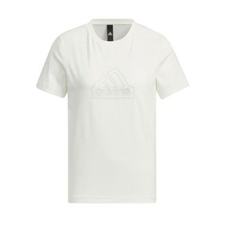 adidas (WMNS) adidas Tech Bos T-Shirt Asia Sizing White IM8840