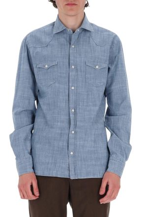 Barba Dandylife Texas Lightweight Denim Shirt