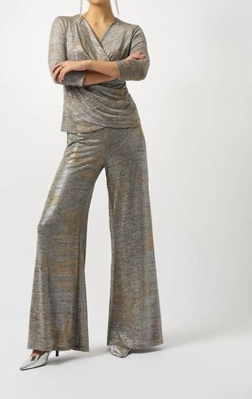 Joseph Ribkoff Jambe Large Pants In Beige/multi