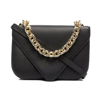 Bottega Veneta Mount Shoulder Bag - female - Bottega Veneta - Shoulder Bags - Black - ONE SIZE - Bags