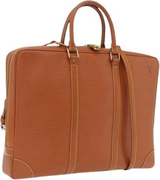 Louis Vuitton Pre-owned Borsa da Lavoro in Pelle Epi - - Pre-owned - Uomo - Marrone - ONE SIZE