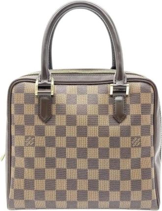 Louis Vuitton Pre-owned Handbags, female, Brown, Size: ONE SIZE Pre-owned Canvas Handbag