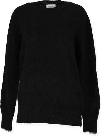 Off-white Off White Mens Black/Beige Crewneck