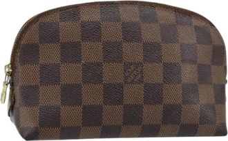 Louis Vuitton Pre-owned Clutches, female, Brown, Size: ONE SIZE Pre-owned Canvas Clutch