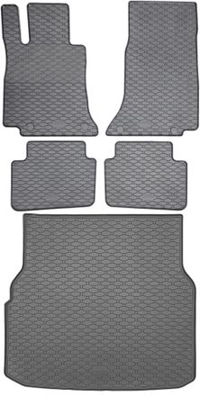 OEM Juego De Alfombrillas De Goma Para Coche Y Maletero Para Mercedes Clase C W206 (s206) Familiar A Partir De Junio De 2021
