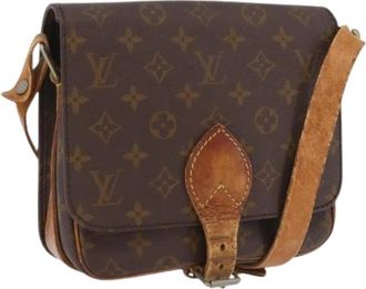 Louis Vuitton Pre-owned Vintage Monogram Schoudertas - Dames - Vintage Schoudertas - Bruin - ONE Size - Leer - Vintage