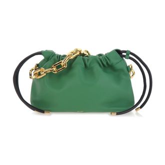 N&deg;21 Eva Nappa Tracolla+Catena - female - N21 - Bucket Bags - Green - ONE SIZE - Bags
