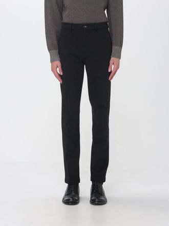 Siviglia Mid-Rise Slim Fit Technical Jersey Trousers with Pockets