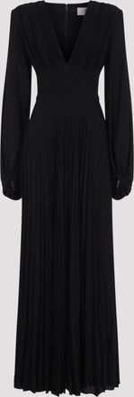 Elisabetta Franchi lange jersey lurex-jurk