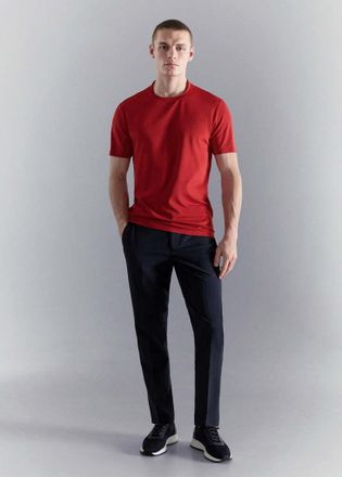 Mango T-shirt slim fit COOLMAX rosso - Uomo - XXL - MANGO MAN