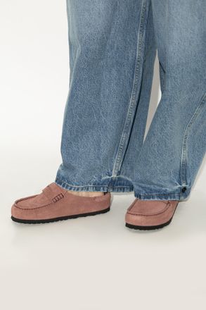 Birkenstock Naples Wrapped Shoes, Womens, Pink