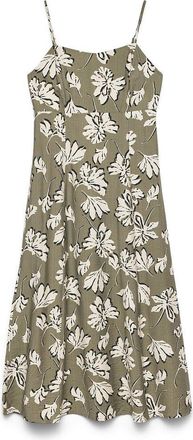 Vero Moda Bedrukte, lange jurk met schouderbandjes