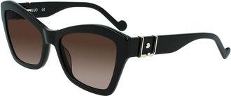 Liu Jo LJ754SCH 001 Mens Sunglasses Black Size 56