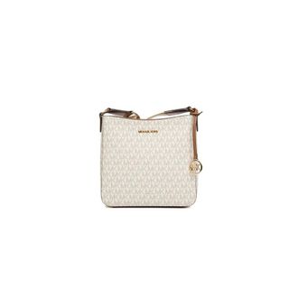 Michael Kors Cross Body Bags, female, Beige, Size: ONE SIZE Jet Set Travel Small North South Crossbody