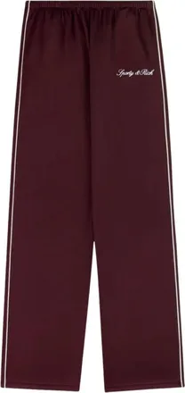 Sporty & Rich Donna, Pantaloni, Marrone, XS, new