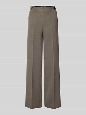 Tommy Hilfiger Straight Leg Fit Hose mit Viskose-Anteil in Taupe, Gr&ouml;&szlig;e 34