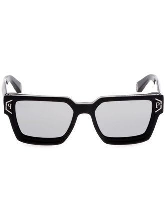 Philipp Plein Eyewear Occhiali da sole Plein Brave squadrati - Grigio