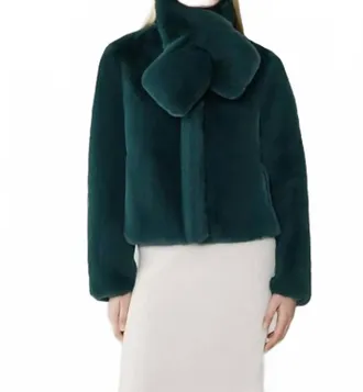 Soia & Kyo Kendell Faux Fur Jacket In Minitefore