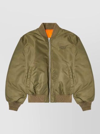 Diesel reversible nylon bomber jacket regular fit