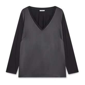 Fiorella Rubino Mujer, Camisetas, Negro, Talla: 2XL
