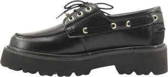 Patrizia Pepe Sailor Schoenen - Dames - Bootschoenen - Zwart - 40 EU - Schoenen